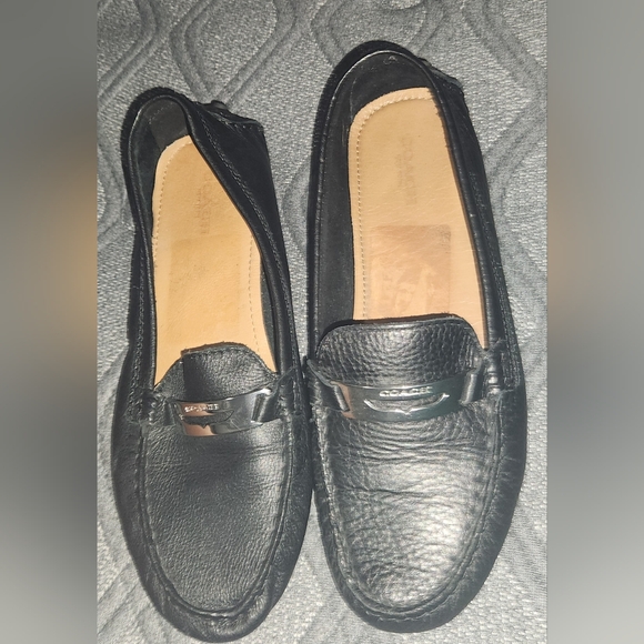 COACH NOLA PEBBLE GRAIN LEATHER SIZE 7 WORN A HANDFUL OF TIMES - Picture 9 of 12